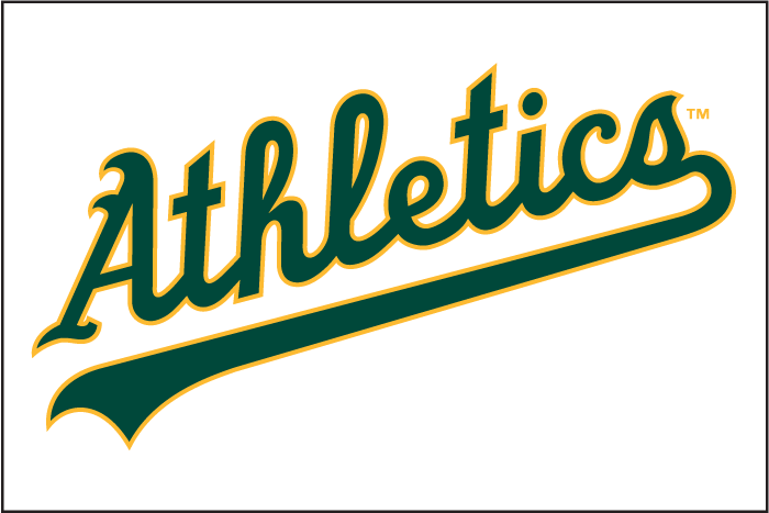 Oakland Athletics 1993-Pres Jersey Logo 01 vinyl decal